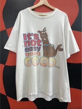 Scooby Doo 2001 cartoon network xxl 25x30 thrashed vintage